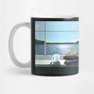 At the lake Mug